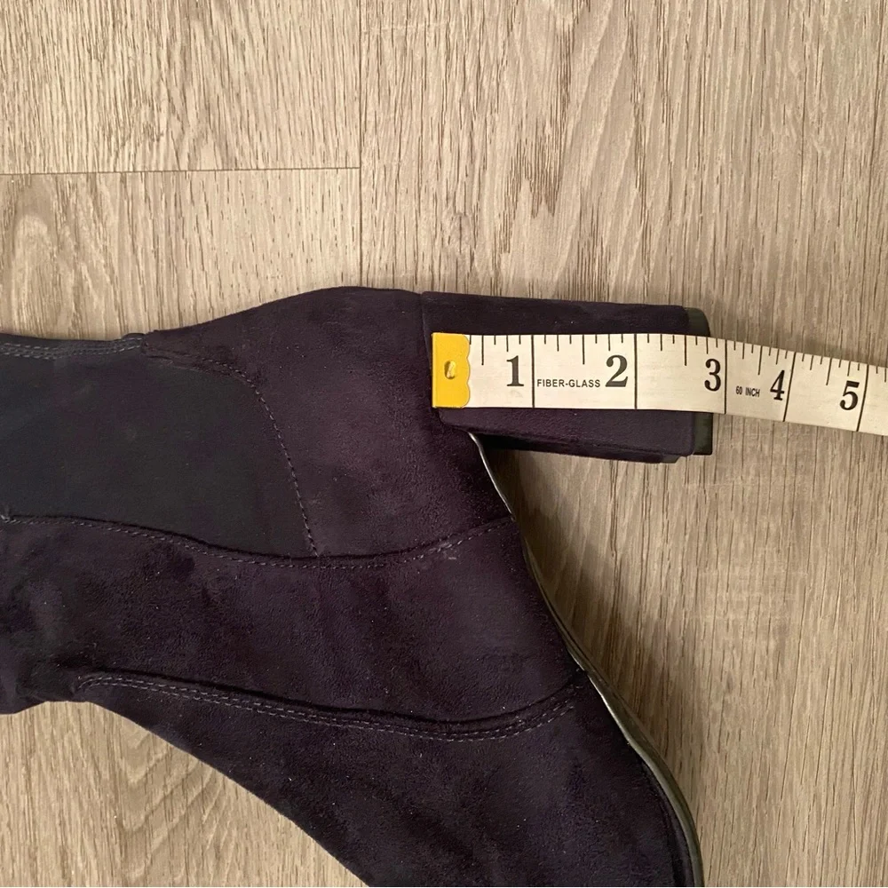 Liz Claiborne Leyla Midnight Over The Knee Boot Size 9.5